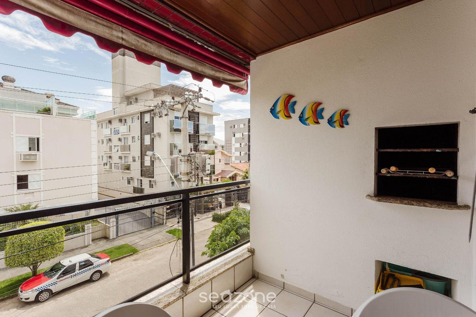 Apto C Churrasq 350M Da Praia Canasvieiras Aal0204 Florianópolis Kültér fotó